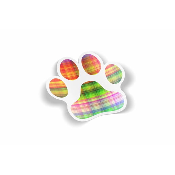 Paw Print Design 23 Waterproof Sticker