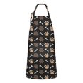 thumbnail image 1 of Paw Prints and Bones Apron-Garden Aprons for Women with Pockets-Cotton Linen Waterproof Kitchen Cooking Gardening Aprons Adjustable for Kitchen,Cooking,BBQ and Salon 33x27 Inch, 1 of 7