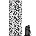 thumbnail image 1 of Paw Prints and Bones Hot Yoga Mat Towel Non Slip for Hot Yoga - Quick-Drying Yoga Mat Cover with 4 Corner Pockets with Travel Bag - Hot Yoga Towel Non Slip 74"x26", 1 of 6