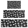 thumbnail image 1 of Paw Prints and Bones Kitchen Rugs Sets Of 3,Kitchen Runner Rugs Non Skid Washable,Decorative Kitchen Floor Mats for Kitchen,Sink,Laundry,17"x30"+ 17"x47" + 17"x59", 1 of 6