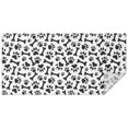 thumbnail image 1 of Paw Prints and Bones Rectangle Tablecloth 60"x120",Waterproof Polyester Rectangle Table Cloth, Wipeable Spillproof Polyester Tablecloth for Dining, Camping, Indoor and Outdoor, 1 of 6