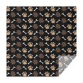 thumbnail image 1 of Paw Prints and Bones Square Tablecloth,Waterproof Square Table Cover,Wipeable Spillproof Washable Table Cover for Home Kitchen Party Decor 52"x52"(132x132cm), 1 of 6