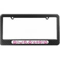 thumbnail image 1 of Paw Prints, Hot Pink License Plate Tag Frame, Multiple Colors, 1 of 1