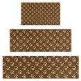 thumbnail image 1 of Paw Prints Kitchen Rugs Sets Of 3,Kitchen Runner Rugs Non Skid Washable,Decorative Kitchen Floor Mats for Kitchen,Sink,Laundry,17"x30"+ 17"x47" + 17"x59", 1 of 6