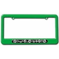thumbnail image 1 of Paw Prints, White License Plate Tag Frame, Multiple Colors, 1 of 1