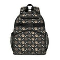 thumbnail image 1 of Paw Prints and Bones Backpack for School,Cute School Bag,Schoolbag with Adjustable Shoulder Straps & Padded Back,15.25"x11.5"x5.25", 1 of 6