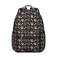 thumbnail image 1 of Paw Prints and Bones Backpack for School,Cute School Bag,Schoolbag with Adjustable Shoulder Straps & Padded Back,15.3"x11"x7.1".﻿, 1 of 6