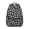 thumbnail image 1 of Paw Prints and Bones Backpack for School,Cute School Bag,Schoolbag with Adjustable Shoulder Straps & Padded Back,15.3"x11"x7.1".﻿, 1 of 6