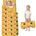 thumbnail image 1 of Paw Prints and Bones Toddler Nap Mats for Kids Preschool,Sleeping Mat Bag or Kids,Toddler Sleeping Bag,Toddler Nap Mat or Daycare, 1 of 6