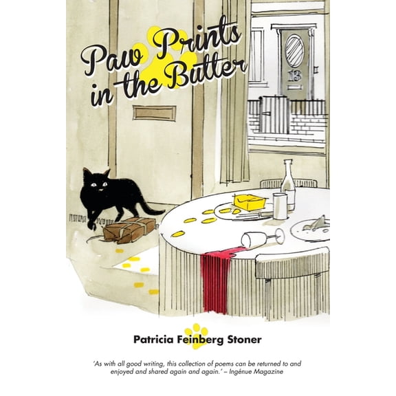 Paw Prints in the Butter: A Clowder of Comical Cats, (Paperback)