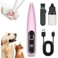 thumbnail image 1 of Paw Trimmer 2025 New Micro Hair Clippers for Dog, Rechargeable Low Noise Cordless Dog Beauty Trimmer with LED Light, Waterproof Pet Claw Shaver for Dogs Cats (White), 1 of 7