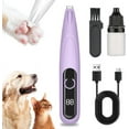 thumbnail image 1 of Paw Trimmer 2025 New Micro Hair Clippers for Dog, Rechargeable Low Noise Cordless Dog Beauty Trimmer with LED Light, Waterproof Pet Claw Shaver for Dogs Cats (White), 1 of 7