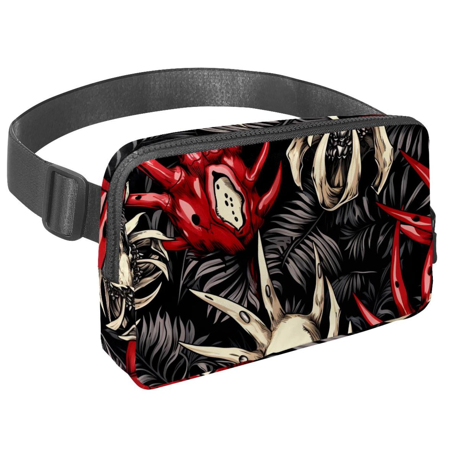 Paw prints Adjustable Lightweight Unisex Waist Bag Running Belt with Extension Strap Money Belt Holder