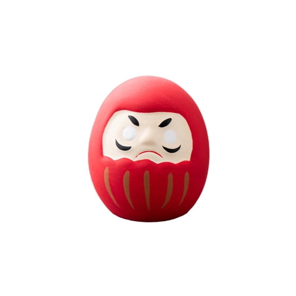 PawCasa Japanese Ceramic Daruma Doll Crafts Lucky Charm Fortune I2 Landscape