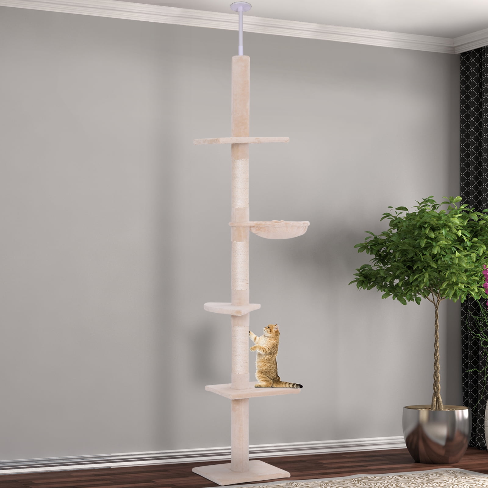 Ceiling high cat tree sale