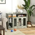 thumbnail image 1 of PawHut Furniture Style Dog Crate End Table W/ Adjustable Shelf Storage Space, 1 of 10