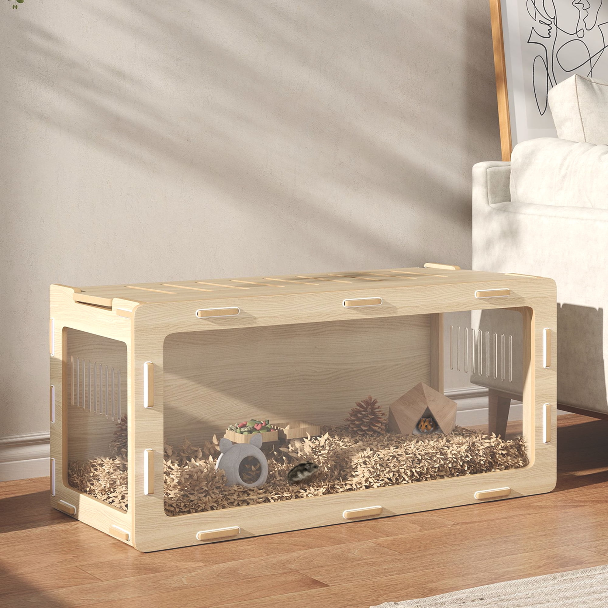 A closer look at Hamster Cage Roof Design