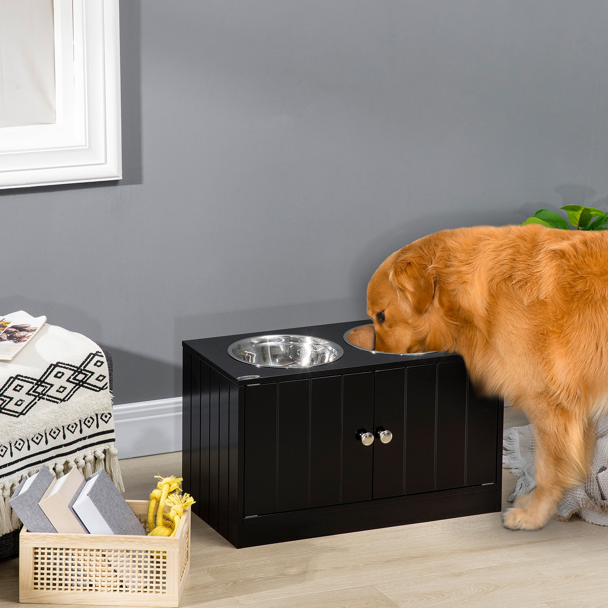 Magnetic dog bowl hotsell