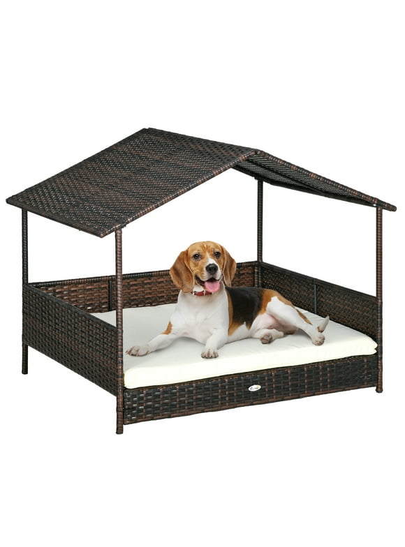 Covered Dog Beds in Dog Beds