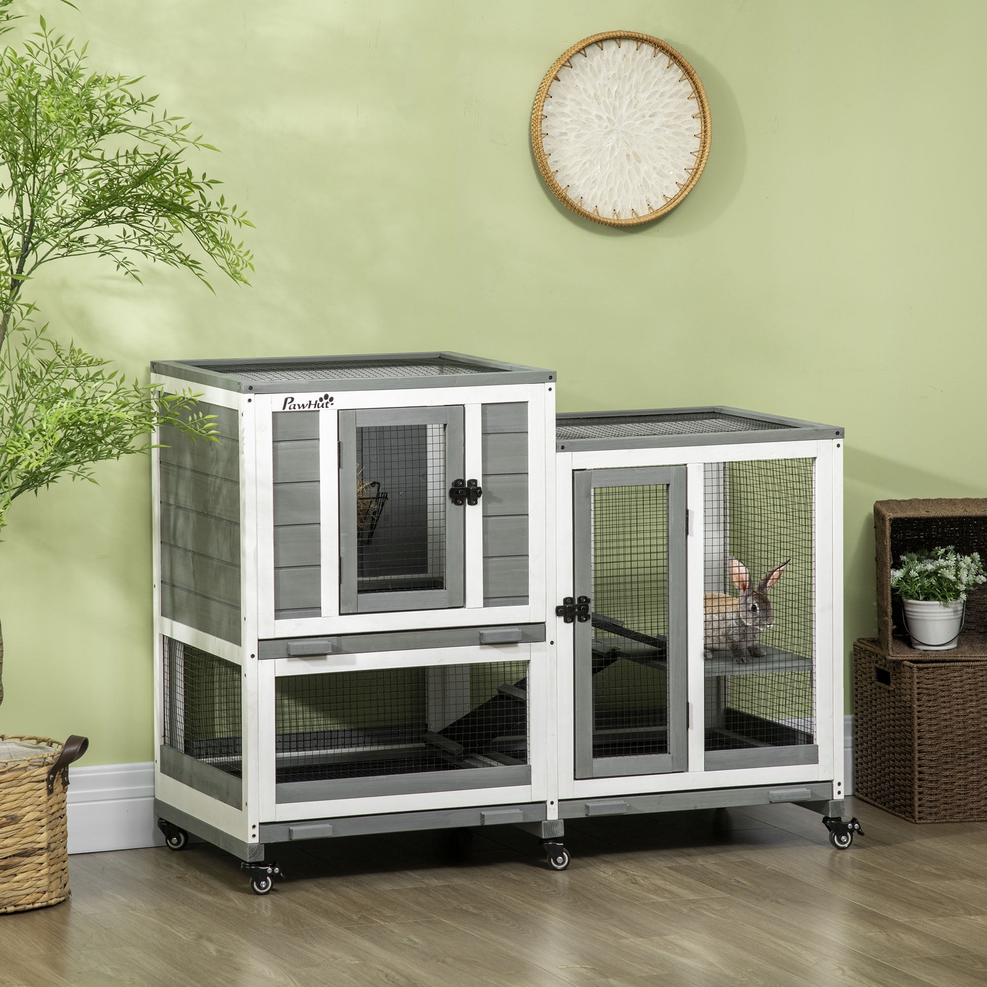 3 story rabbit cage online