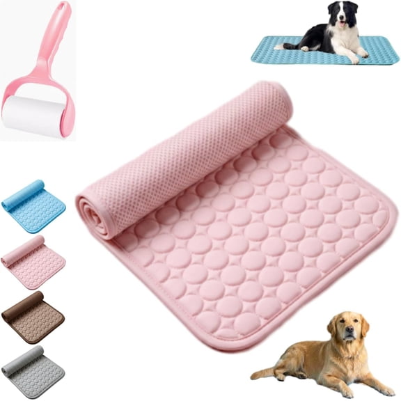 PawLabs Cooling Mat Original | Ice Silk Continuous Cooling Dog Cooling Mat