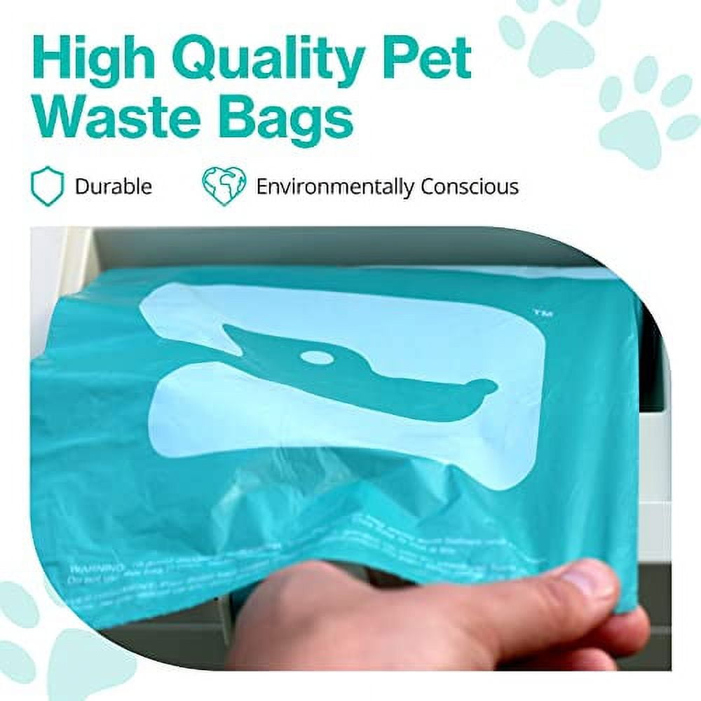 PawPail Dog Poop Bags For Pet Waste Station, Premium Leakproof Poop ...