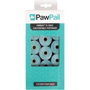 PawPail Premium Poop Bags for Dogs, Easy-Open, Suitable for Home and Commercial Use, Leak Proof Pet Waste Bags Refills for Dispenser, Mild Floral Scented, 18 Rolls of 15 Bags & 270 Bags per Box
