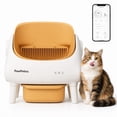 thumbnail image 1 of PawPetica App-Controlled Self-Cleaning Cat Litter Box,Smart Automatic Design with Full Safety Features,Grey,Waste Bags Included & Fragrance Box,SummerVibes Petlovers, 1 of 8