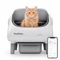 thumbnail image 1 of PawPetica Self Cleaning Litter Box Large Automatic Self-Cleaning Cat Litter Box Set with Waste Bags and Fragrance Box, Gray, 1 of 10