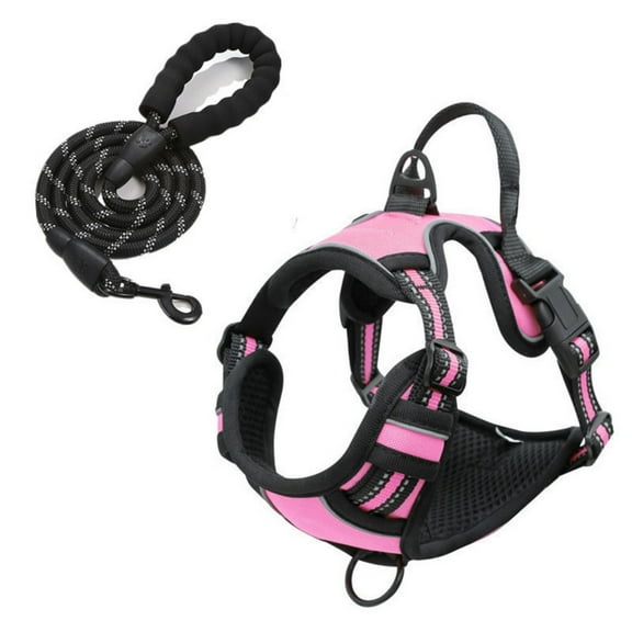 PawSafety No Pull Dog Harness Reflective Pet Vest for Secure Outdoor Walking and Training Control