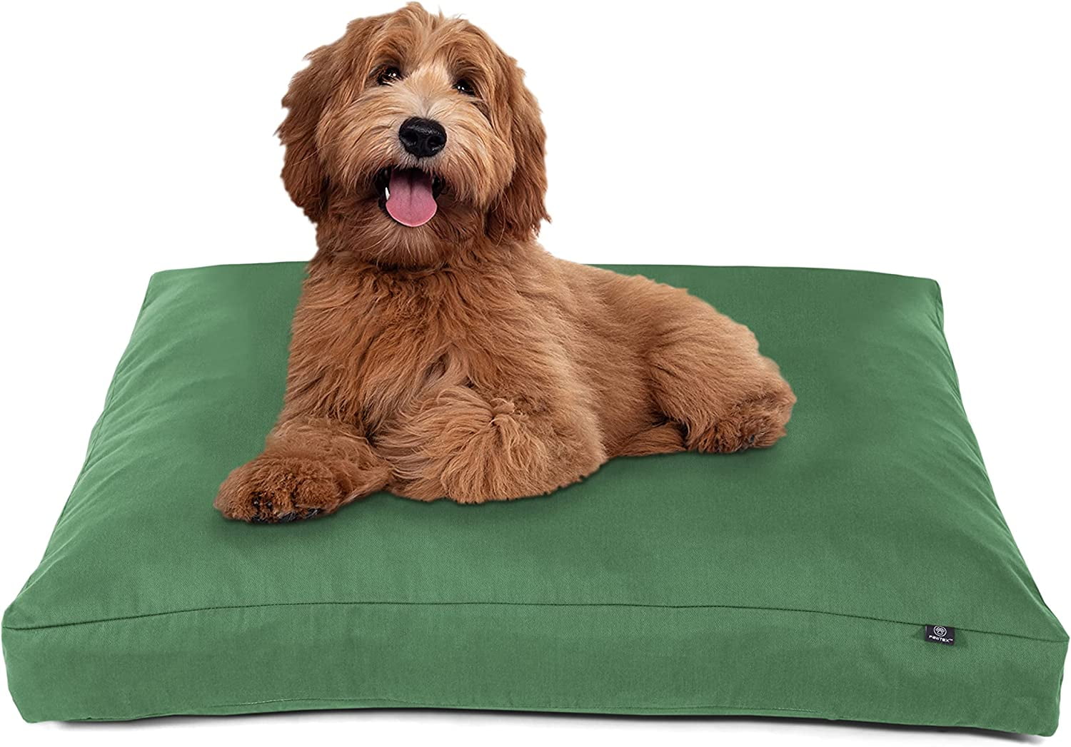 Olive green dog bed best sale