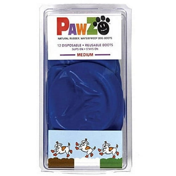 PawZ, Blue, Medium, up to 3",pk of 2