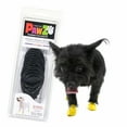 thumbnail image 1 of PawZ Rubber Dog Boots for Small Dogs 12pk, XX-Small Black Dog Booties, 1 of 7