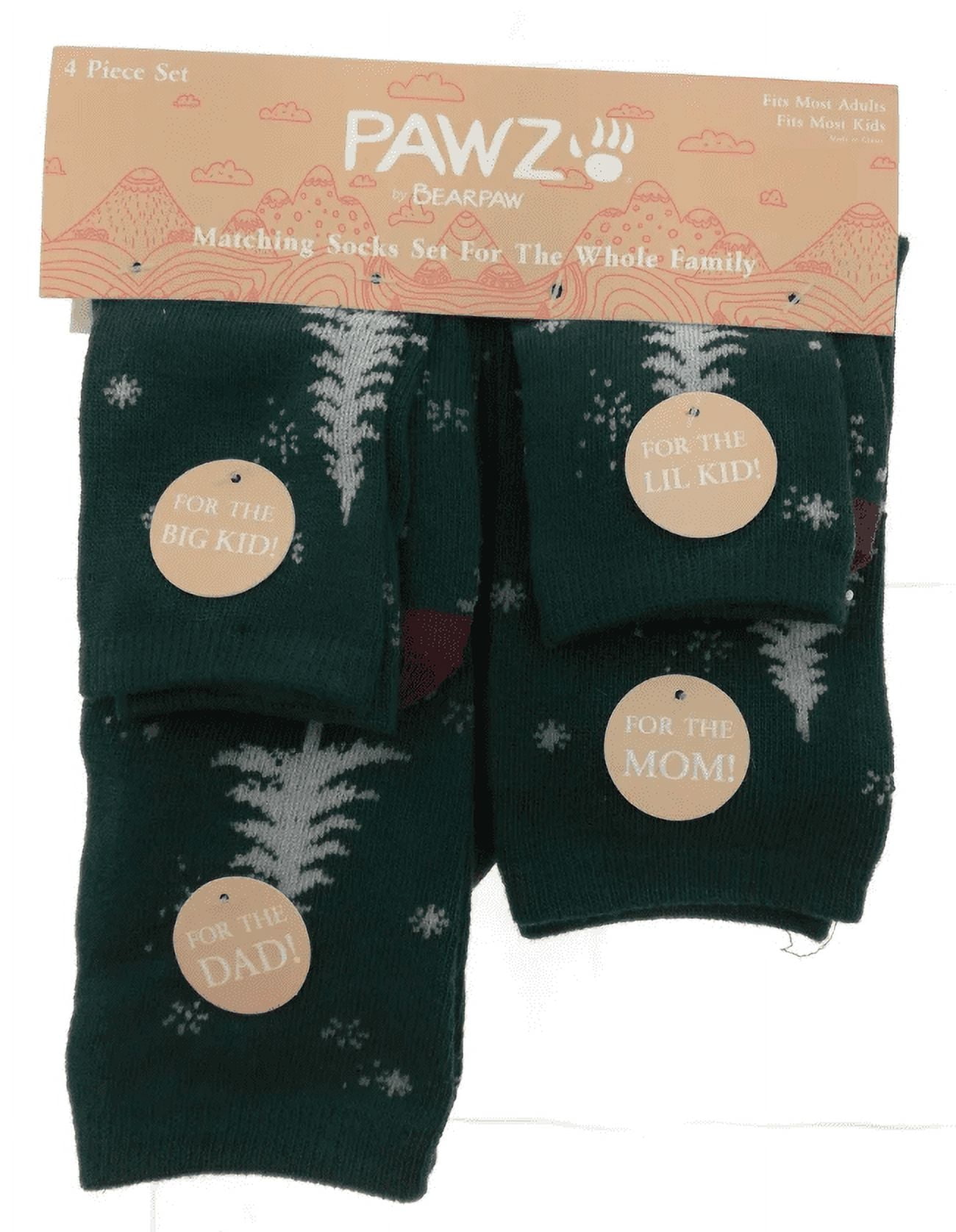 PawZ. by Bearpaw 4 piece Family set piece, size S,M,L,XL