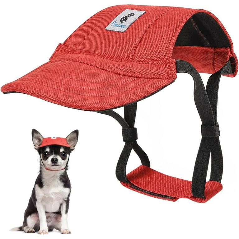 Pawaboo Dog Baseball Cap - Upgraded Elastic Ear Holes