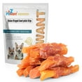thumbnail image 1 of Pawant Dog Treats Chicken Wrapped Sweet Potato Training Treats for Dogs, 1lb/454g, 1 of 8
