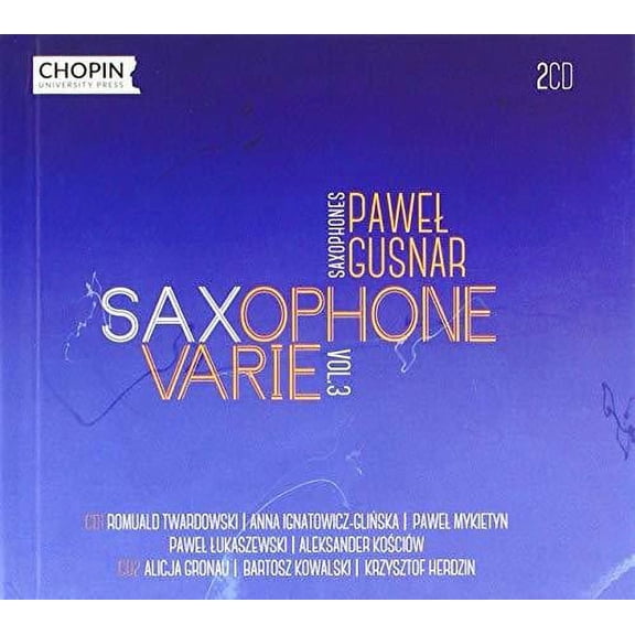 Pawel Gusnar Saxophone Varie Vol 3 (CD)