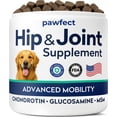 thumbnail image 1 of Pawfect Mobility Glucosamine Chews for Dogs - Hip & Joint Health Supplement Chews w/Omega-3, Chondroitin, MSM - Made in USA - Joint Pain Relief - Hip & Joint Care - 120ct, 1 of 6