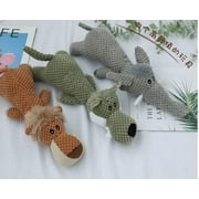 Pawfectpals Interactive Fun and Squeaky Stuffed Plushy Dog Toy Variety Pack Bundle Set