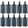 thumbnail image 1 of Pawfly 1.2 Inch Air Stone 10 Pieces Cylinder Bubble Diffuser Airstones for Aquarium Fish Tank Pump Grey, 1 of 6