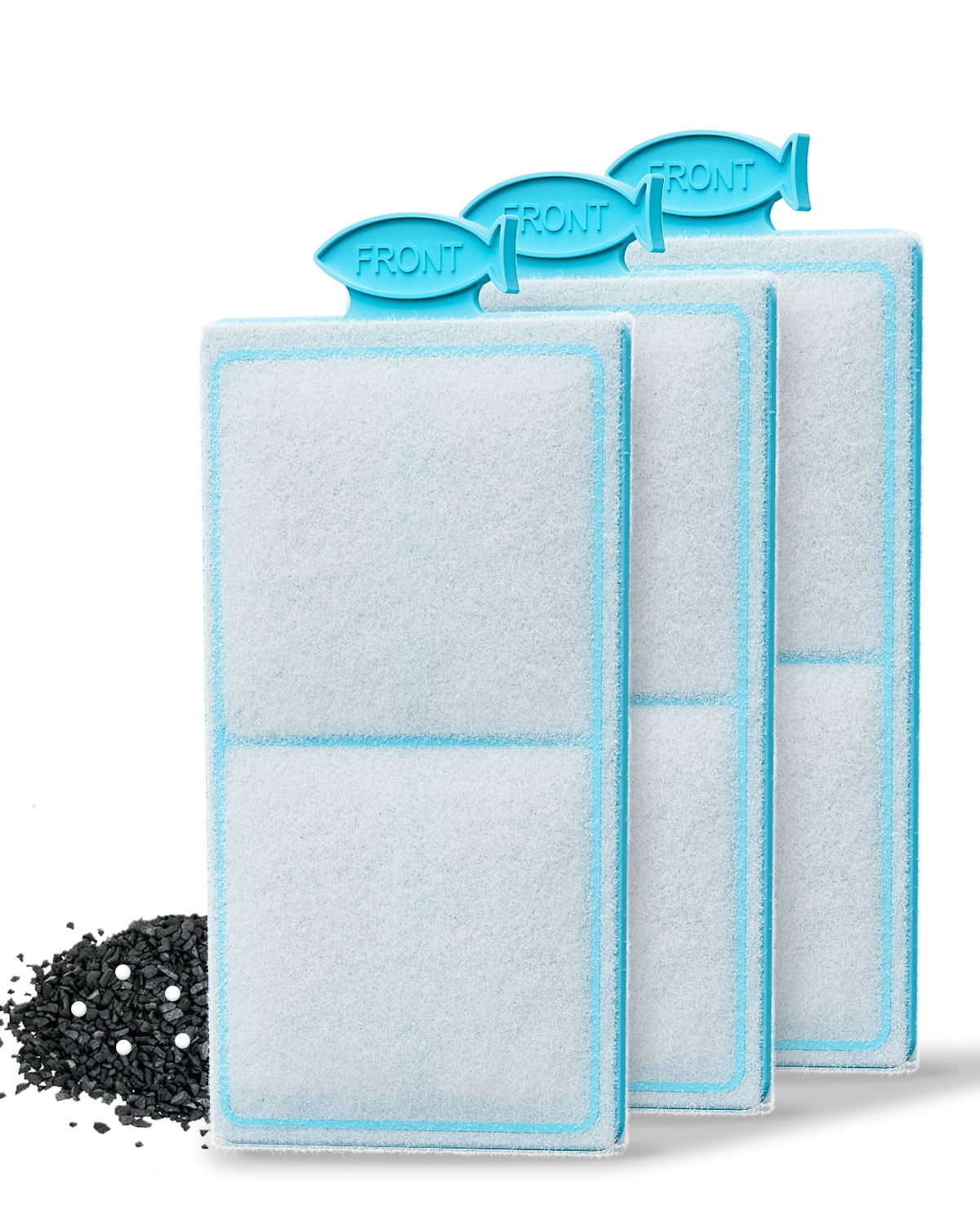 Pawfly 3 Count PFS Filter Cartridges Refill for Top Fin Silenstream