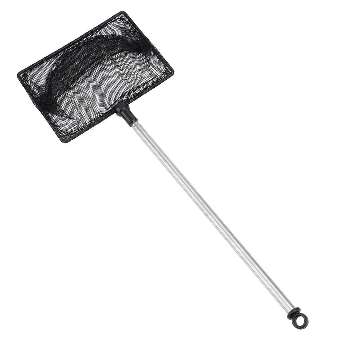 Compact Stainless Steel Telescopic Fish Net with Nylon Mesh