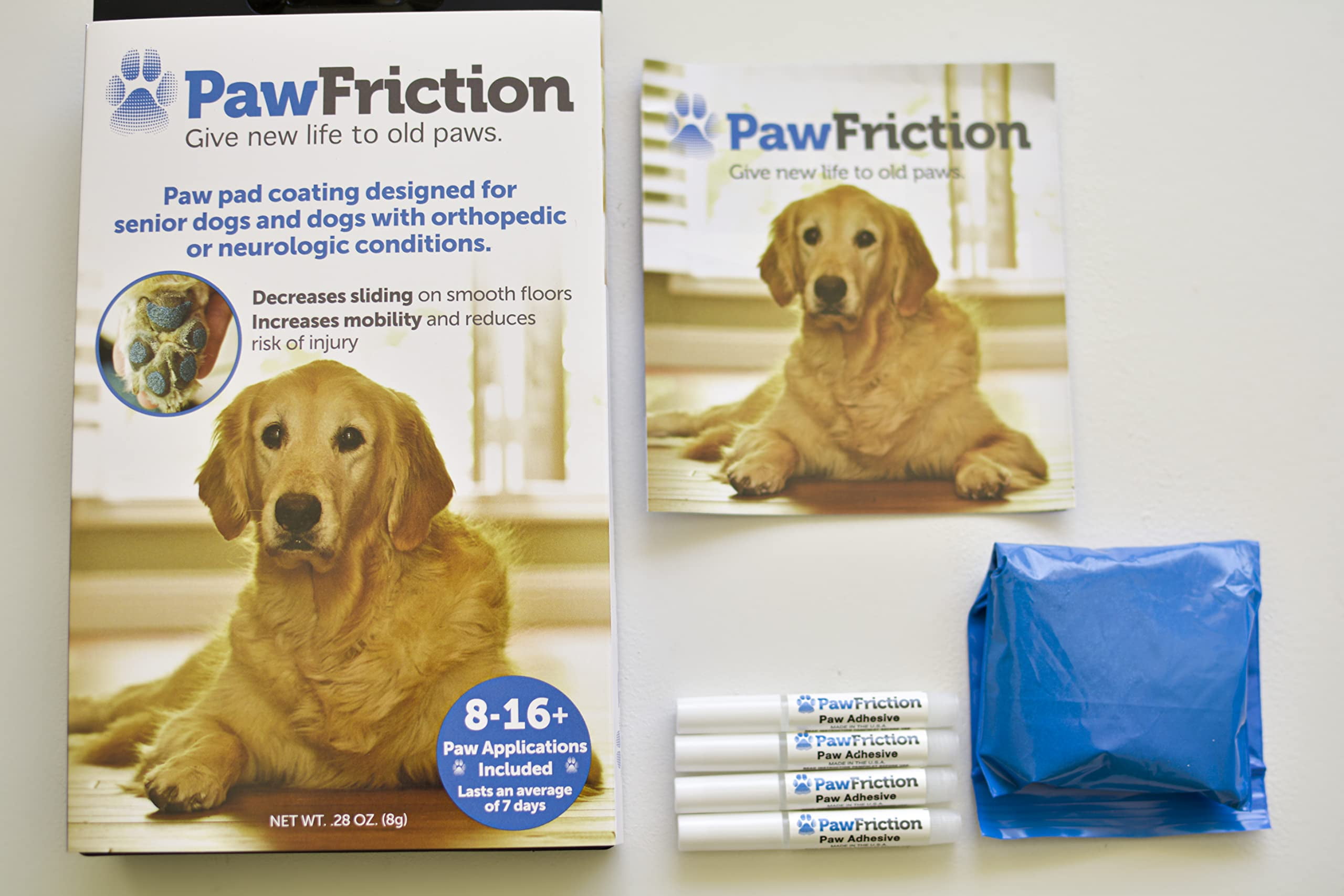 Pawfriction Instant Traction for Senior and Special Needs Dogs; Vet