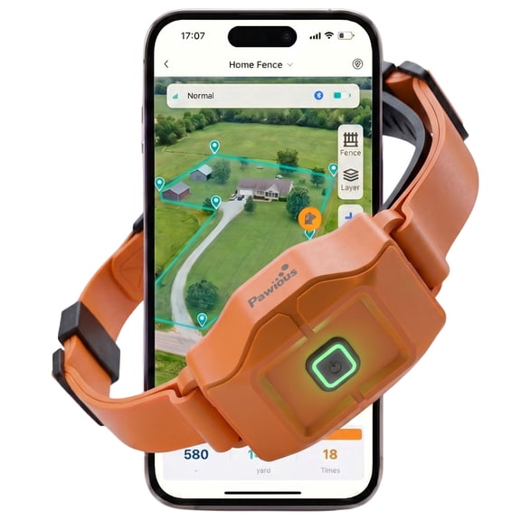 Pawious™ GPS Dog Fence - Advanced Virtual Boundary System