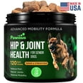 thumbnail interactive-video image 1 of Pawious Hip and Joint Chews for Dogs - 120 ct. - Glucosamine for Dogs - Mobility Bites, 1 of 8