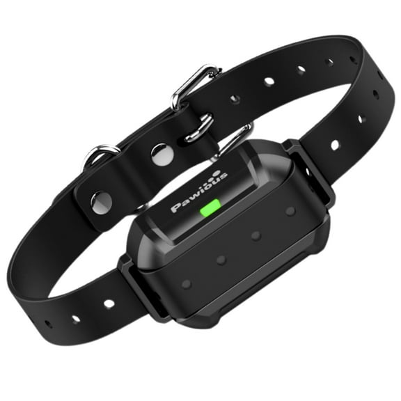 Pawious Receiver for Wireless Dog Fences - Medium to Large Dogs, Adjustable Neck Size 6-23in, Rechargeable, Waterproof