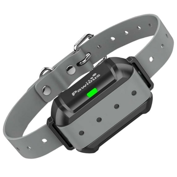 Pawious Receiver for Wireless Dog Fences - Medium to Large Dogs, Adjustable Neck Size 6-23in, Rechargeable, Waterproof