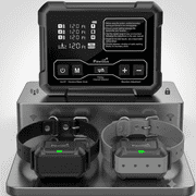 Pawious Wireless Dog Fence - 2 Dog Set, High Precision Containment System for Up to 5 Acres