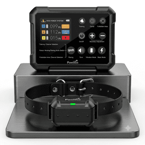 Pawious Wireless Dog Fence and Forbidden Area - High Precision Wireless Containment System, Real-Time Monitoring for Up to 5 Acres Coverage Area