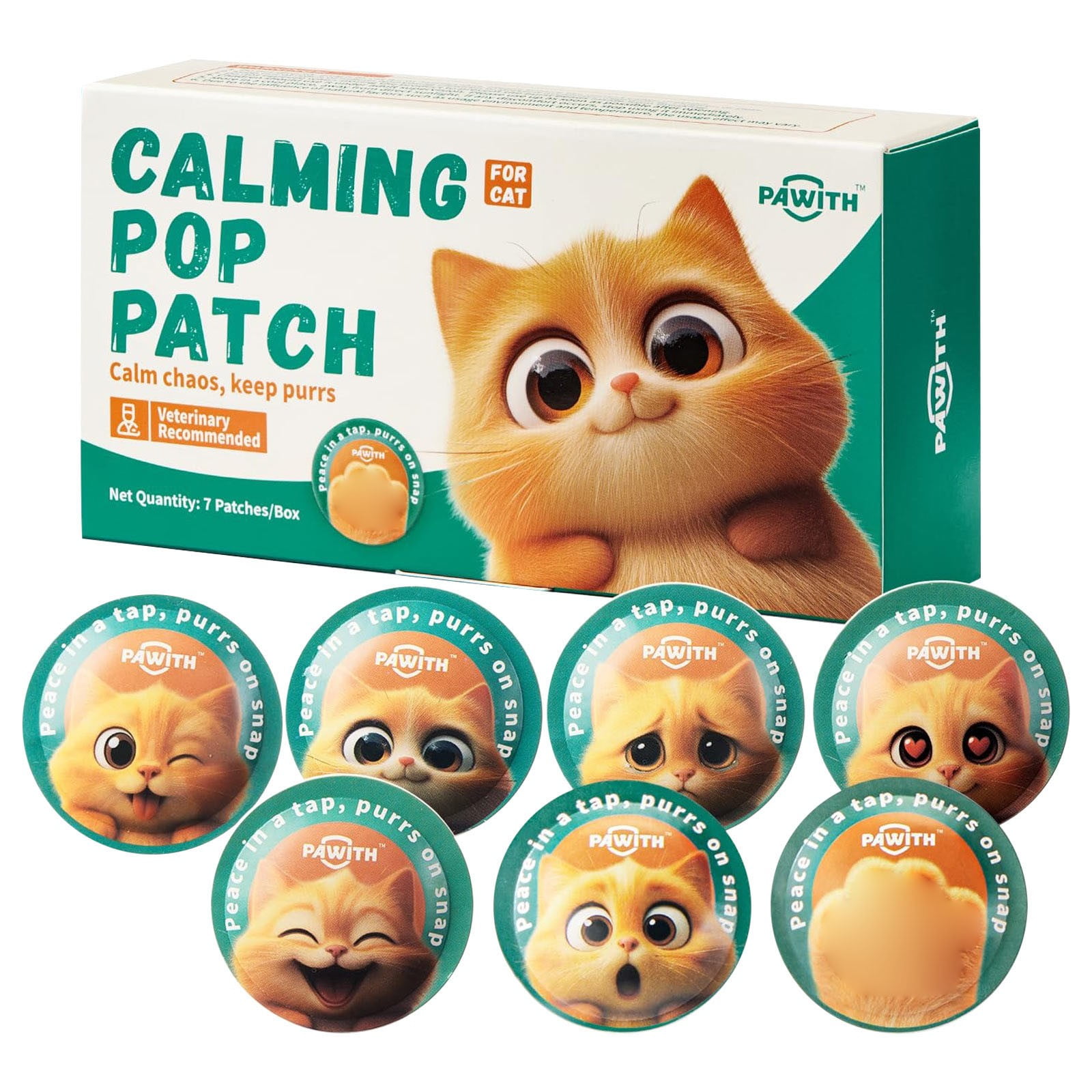 Pawith Calming Diffuser for Cats, Portable Pheromone Diffuser for ... - Long Acting Anxiety Relief For Cats
